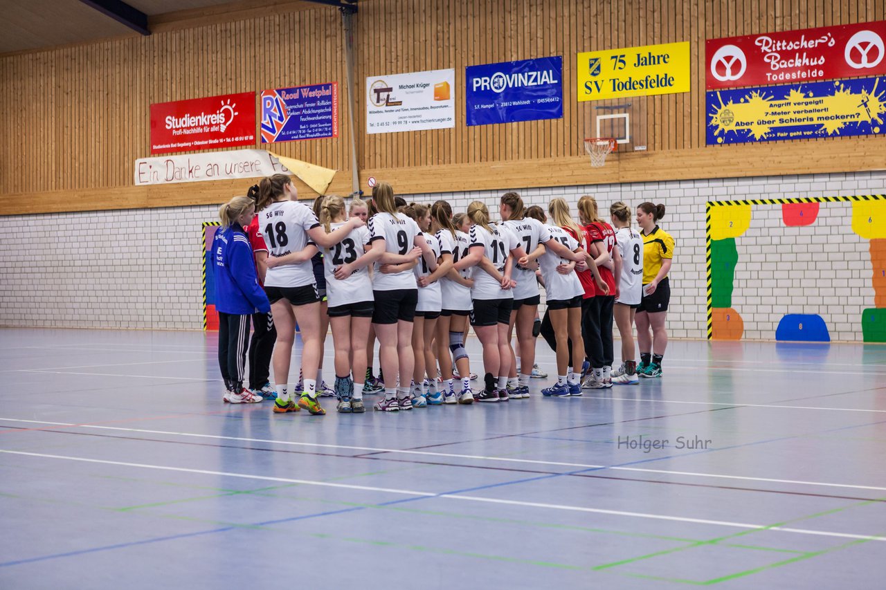 Bild 118 - B-Juniorinnen SG-Todesfelde/Leezen - SG Wift Neumnster : Ergebnis: 23:37